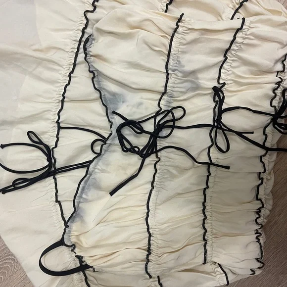 mirror palais ruffle tunnel dress mini - Picture 4 of 8